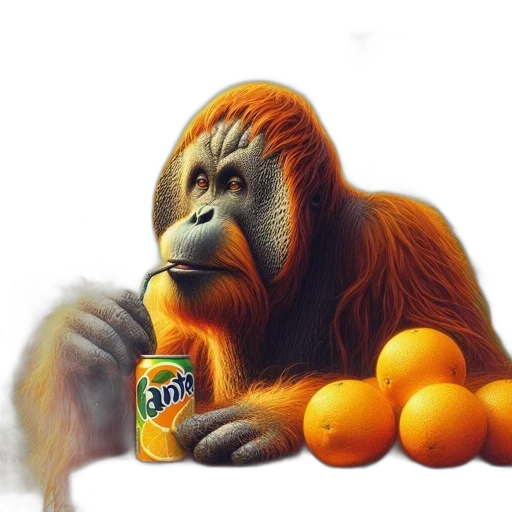 food, animal, creature, photorealistic transparent PNG cut-out