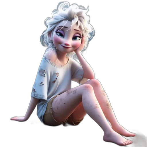dress, concept art, 3d render, fantasy art transparent PNG cut-out