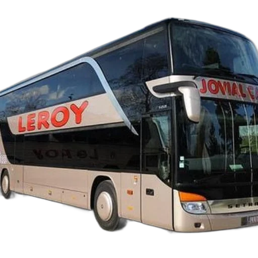 large, bus, word, leroy transparent PNG cut-out