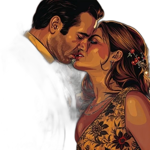 comic book art, photorealistic, watercolor, concept art transparent PNG cut-out