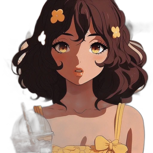 dress, crown, flower, face transparent PNG cut-out