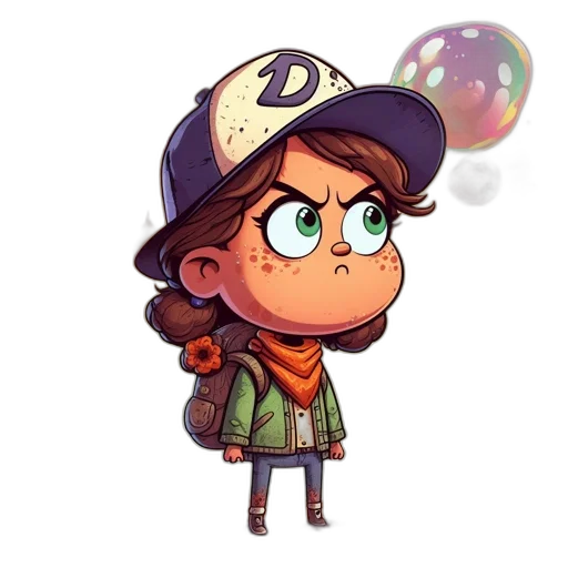 hat, staff, jacket, concept art transparent PNG cut-out