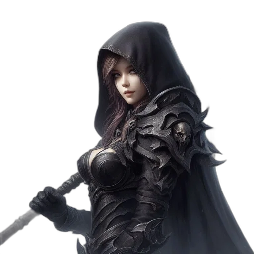 sword, weapon, staff, fantasy art transparent PNG cut-out