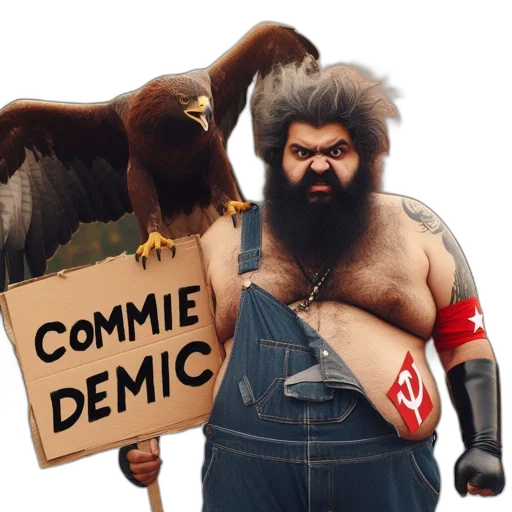 concept art, comic book art, man, beard transparent PNG cut-out