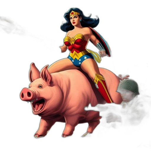 animal, comic book art, concept art, fantasy art transparent PNG cut-out