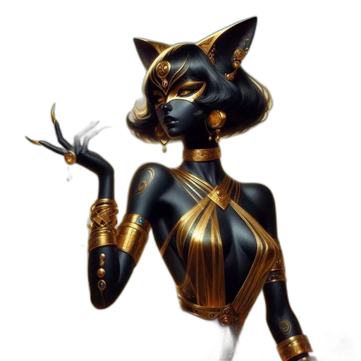 staff, jewelry, dress, fantasy art transparent PNG cut-out