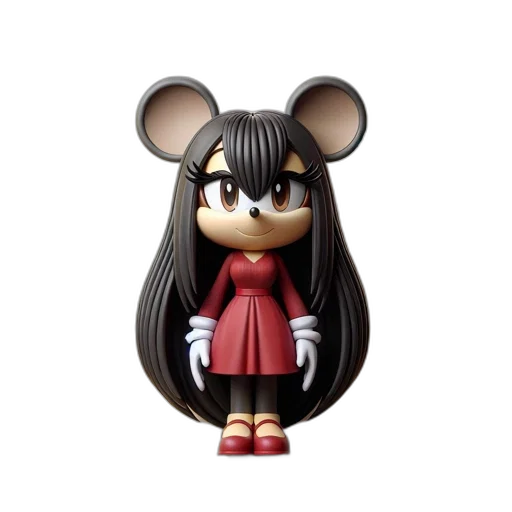 animal, creature, 3d render, cartoon transparent PNG cut-out