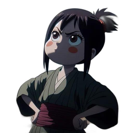 mask, staff, face, creature transparent PNG cut-out