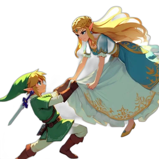 dress, sword, crown, concept art transparent PNG cut-out