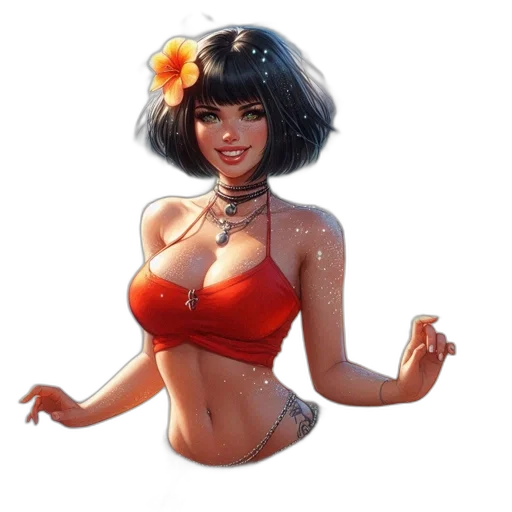 concept art, fantasy art, photorealistic, comic book art transparent PNG cut-out