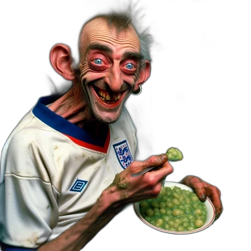 food, face, concept art, photorealistic transparent PNG cut-out