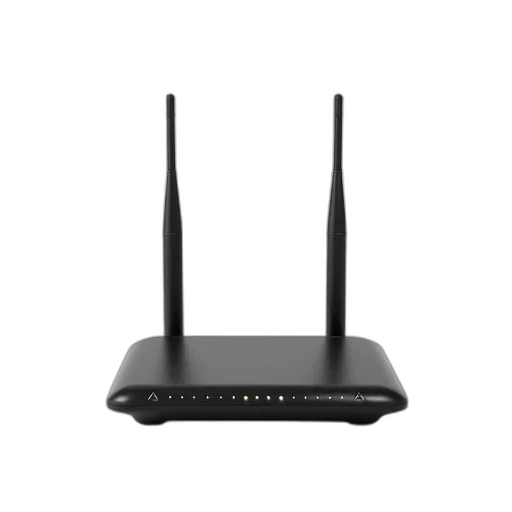 crown, black, wireless, router transparent PNG cut-out