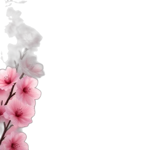 flower, tree, dress, staff transparent PNG cut-out