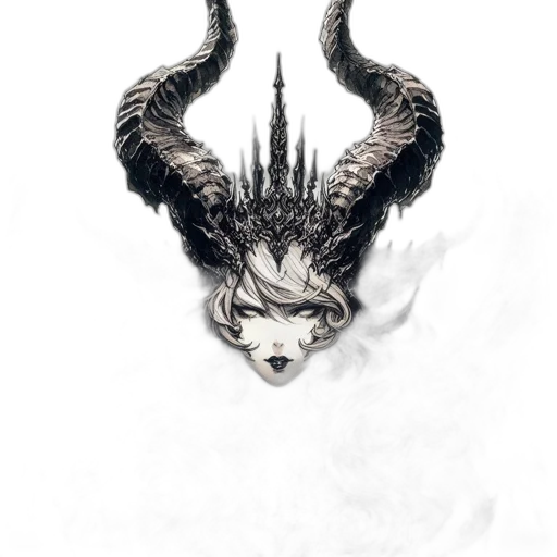 dragon, creature, mask, face transparent PNG cut-out