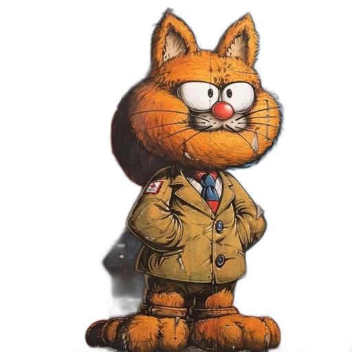 jacket, staff, animal, mask transparent PNG cut-out
