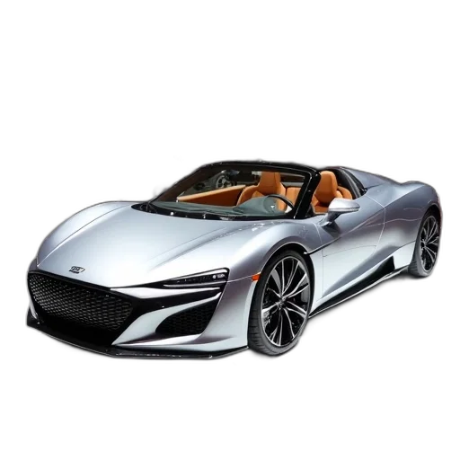 car, 3d render, photorealistic, luxurious transparent PNG cut-out