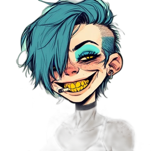 face, mask, creature, cartoon transparent PNG cut-out