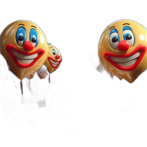 mask, face, food, 3d render transparent PNG cut-out