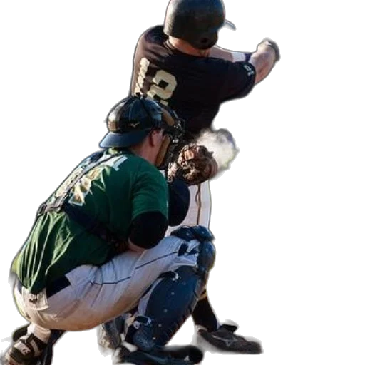 baseball, player, black, jersey transparent PNG cut-out
