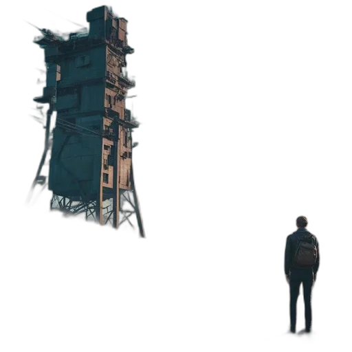 jacket, robot, building, furniture transparent PNG cut-out