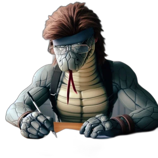 jacket, mask, staff, face transparent PNG cut-out