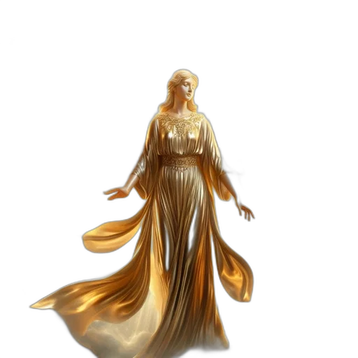 dress, concept art, fantasy art, 3d render transparent PNG cut-out
