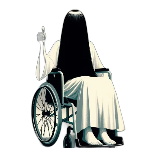 dress, staff, robot, hair transparent PNG cut-out