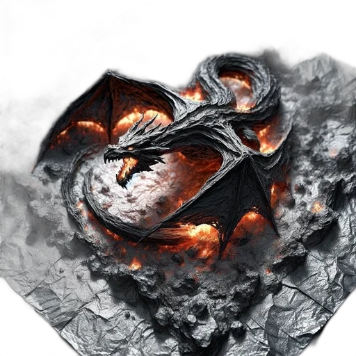 dragon, jewelry, mask, weapon transparent PNG cut-out