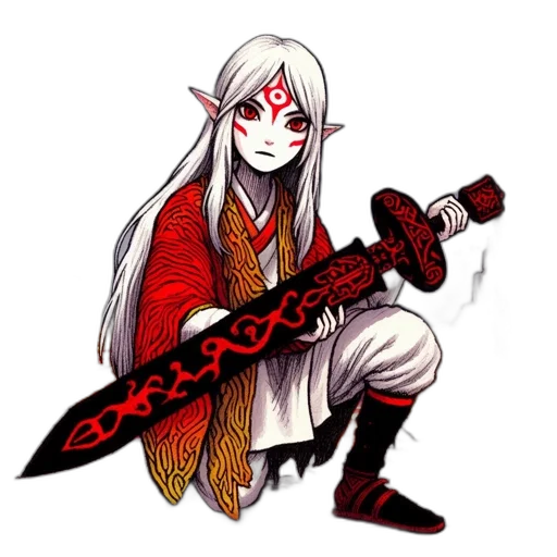 staff, sword, weapon, dragon transparent PNG cut-out