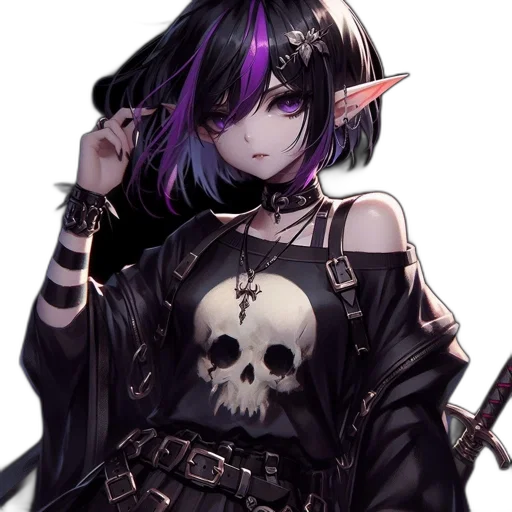 staff, weapon, sword, jacket transparent PNG cut-out