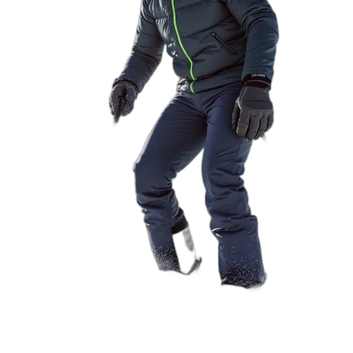 jacket, staff, robot, mask transparent PNG cut-out