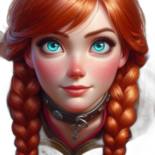 face, crown, jewelry, fantasy art transparent PNG cut-out