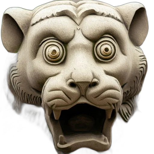 mask, face, animal, creature transparent PNG cut-out