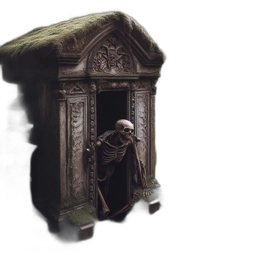 furniture, mask, creature, concept art transparent PNG cut-out