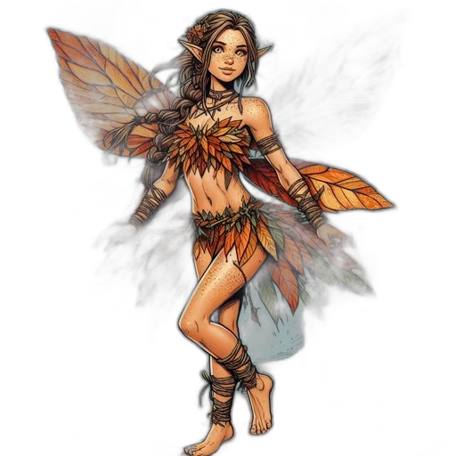 fantasy art, concept art, pixel art, comic book art transparent PNG cut-out