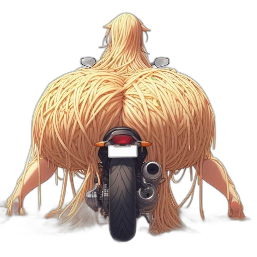 hair, animal, car, creature transparent PNG cut-out