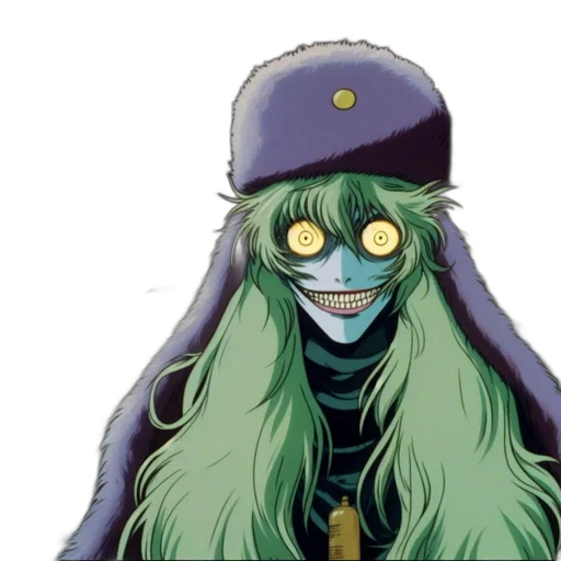 hat, mask, creature, face transparent PNG cut-out