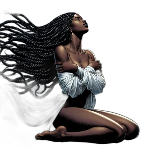 concept art, comic book art, fantasy art, photorealistic transparent PNG cut-out