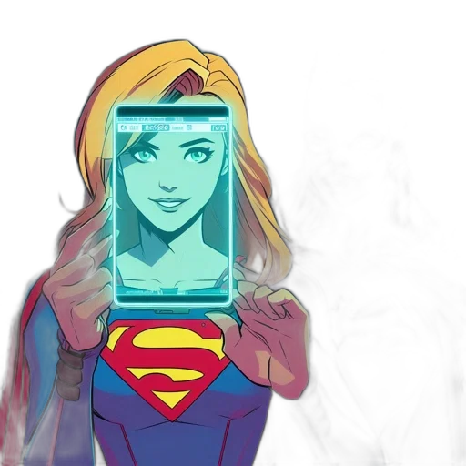 face, comic book art, concept art, cartoon transparent PNG cut-out