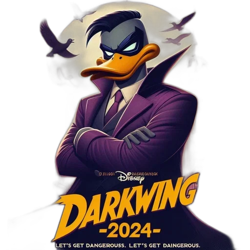 concept art, cartoon, comic book art, duck transparent PNG cut-out