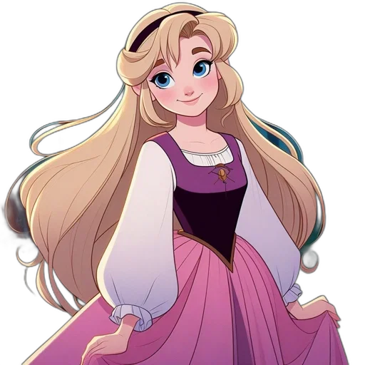 dress, staff, crown, face transparent PNG cut-out