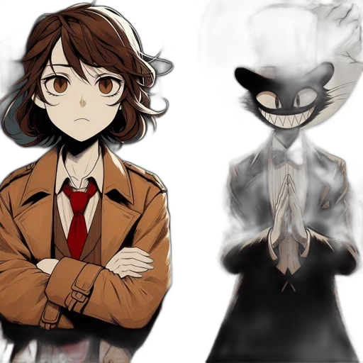 mask, creature, jacket, face transparent PNG cut-out