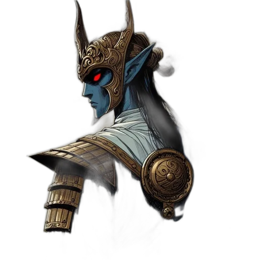 staff, mask, dragon, sword transparent PNG cut-out