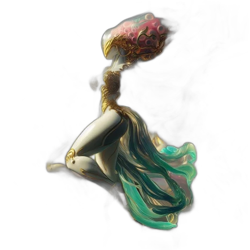 crown, hair, dress, jewelry transparent PNG cut-out