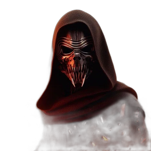 mask, face, creature, staff transparent PNG cut-out