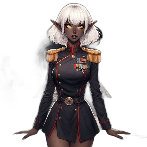 jacket, staff, concept art, fantasy art transparent PNG cut-out