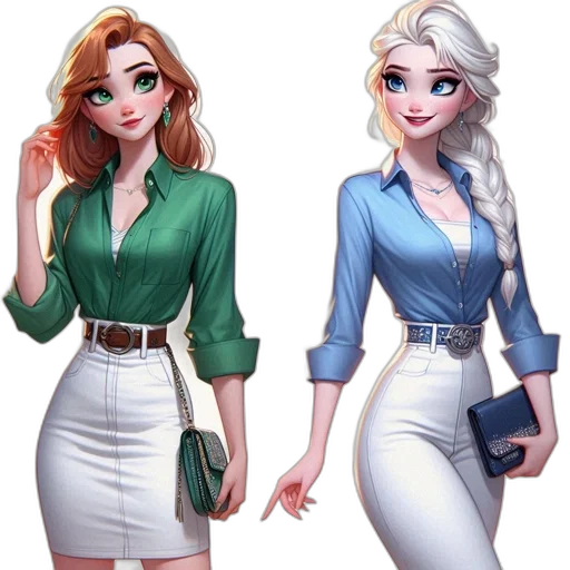 dress, concept art, fantasy art, cartoon transparent PNG cut-out
