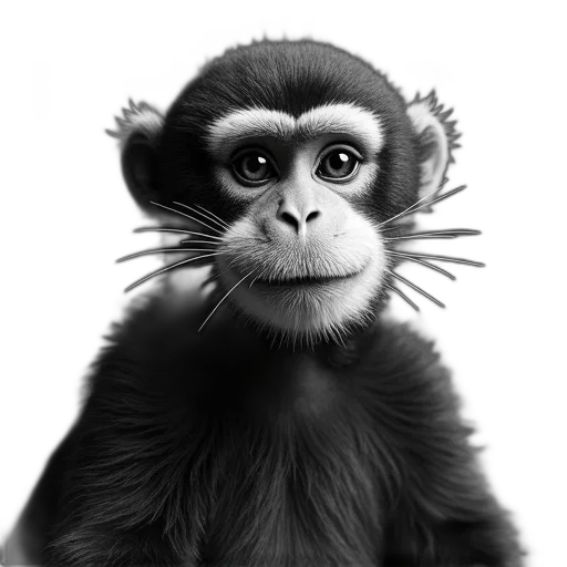 animal, staff, creature, face transparent PNG cut-out