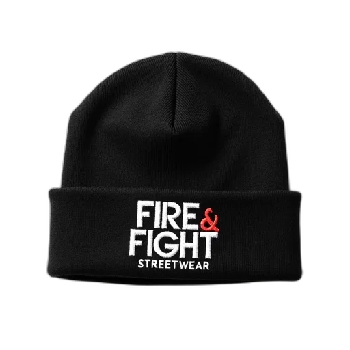 hat, fire, black, beanie transparent PNG cut-out