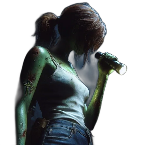 weapon, concept art, cyberpunk, photorealistic transparent PNG cut-out